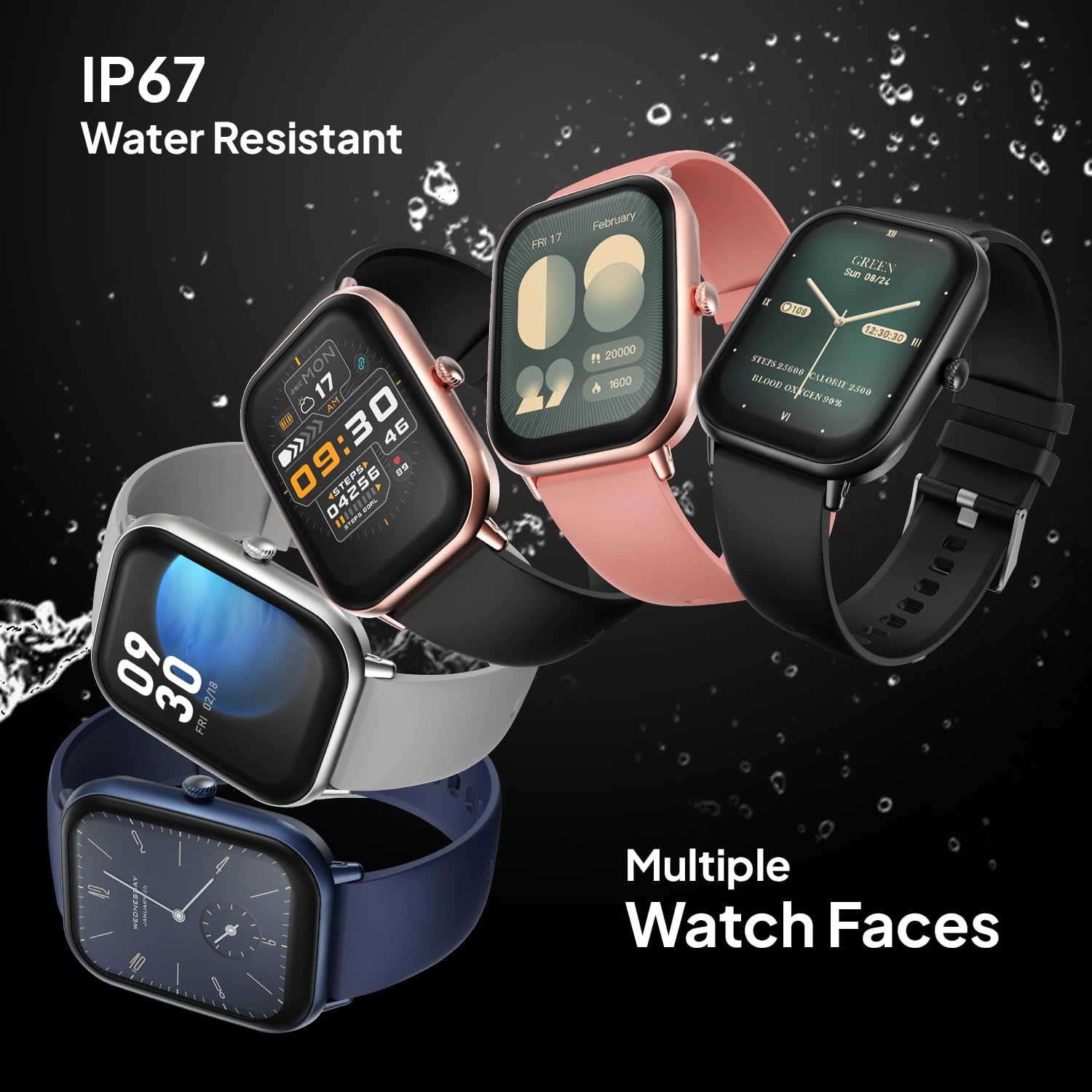 Fire-Boltt Ninja Call Pro Max Bluetooth Calling Smart Watch, 2.01" HD Display, 120+ Sports Modes, - Image 10